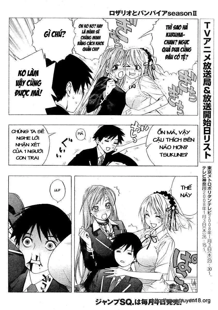 Rosario + Vampire Ss2 Chapter 2 - Trang 13