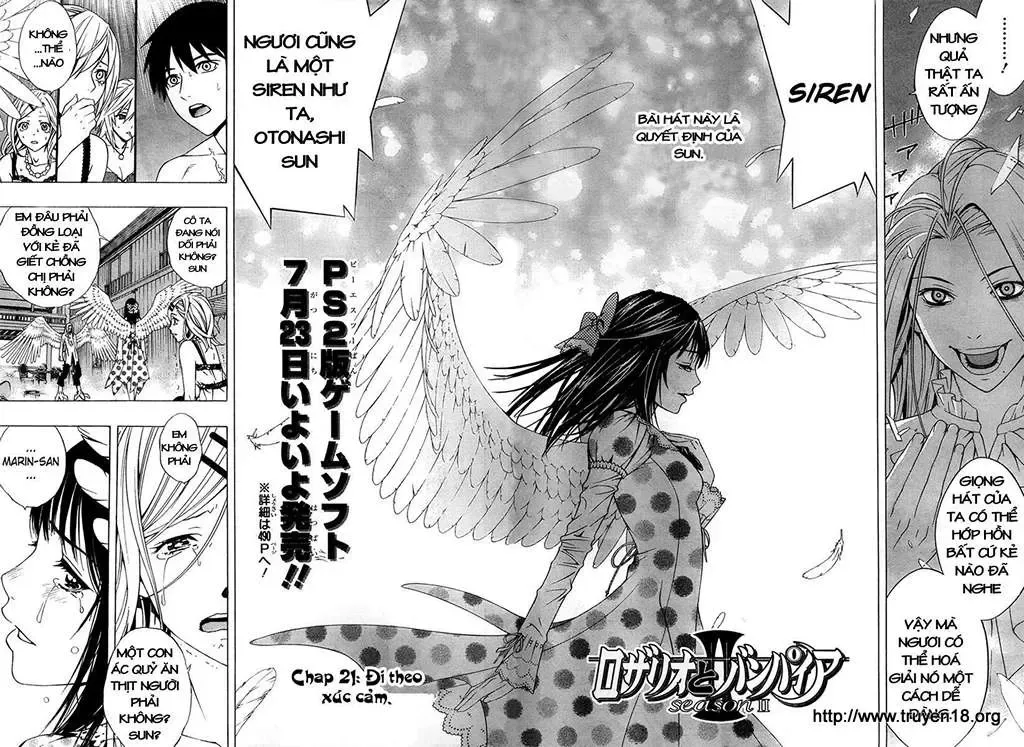 Rosario + Vampire Ss2 Chapter 21 - Trang 5