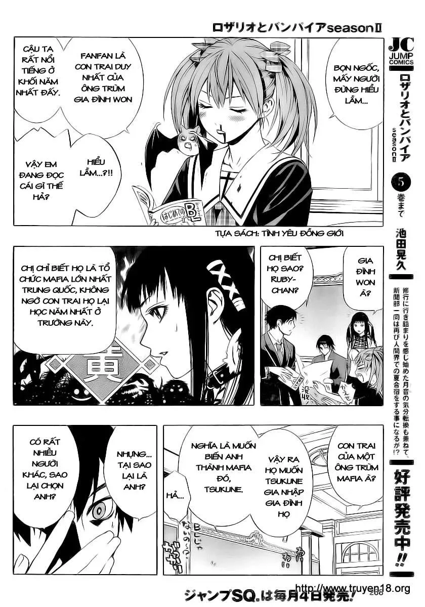 Rosario + Vampire Ss2 Chapter 23 - Trang 13
