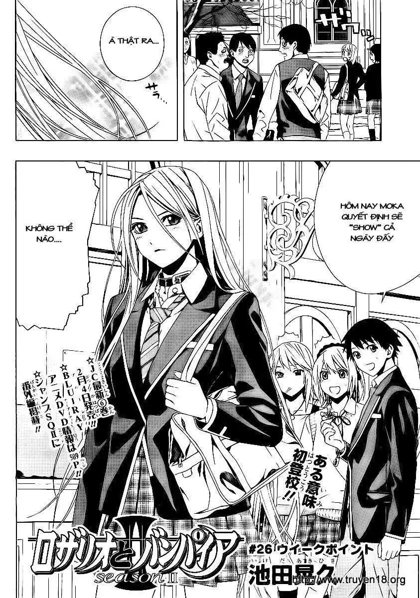 Rosario + Vampire Ss2 Chapter 26 - Trang 8