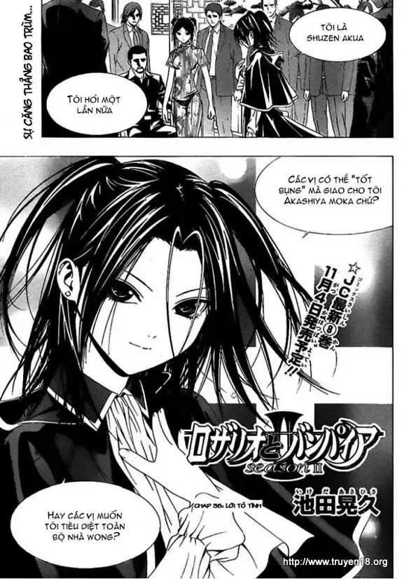 Rosario + Vampire Ss2 Chapter 35 - Trang 4