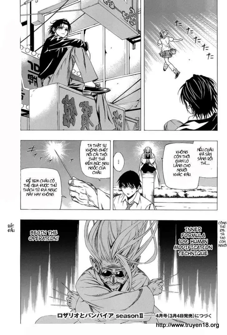 Rosario + Vampire Ss2 Chapter 39 - Trang 26