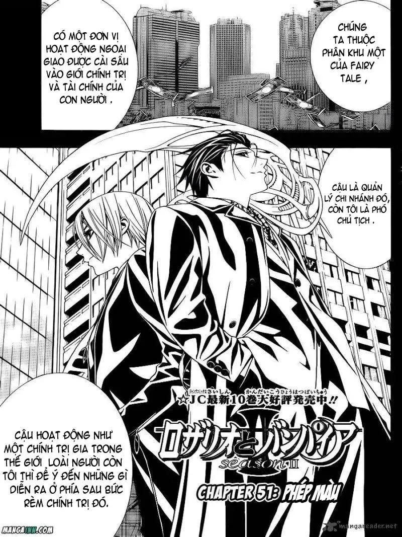 Rosario + Vampire Ss2 Chapter 51 - Trang 3