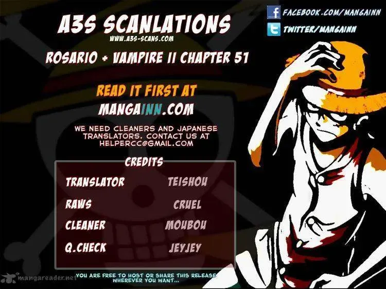 Rosario + Vampire Ss2 Chapter 51 - Trang 33