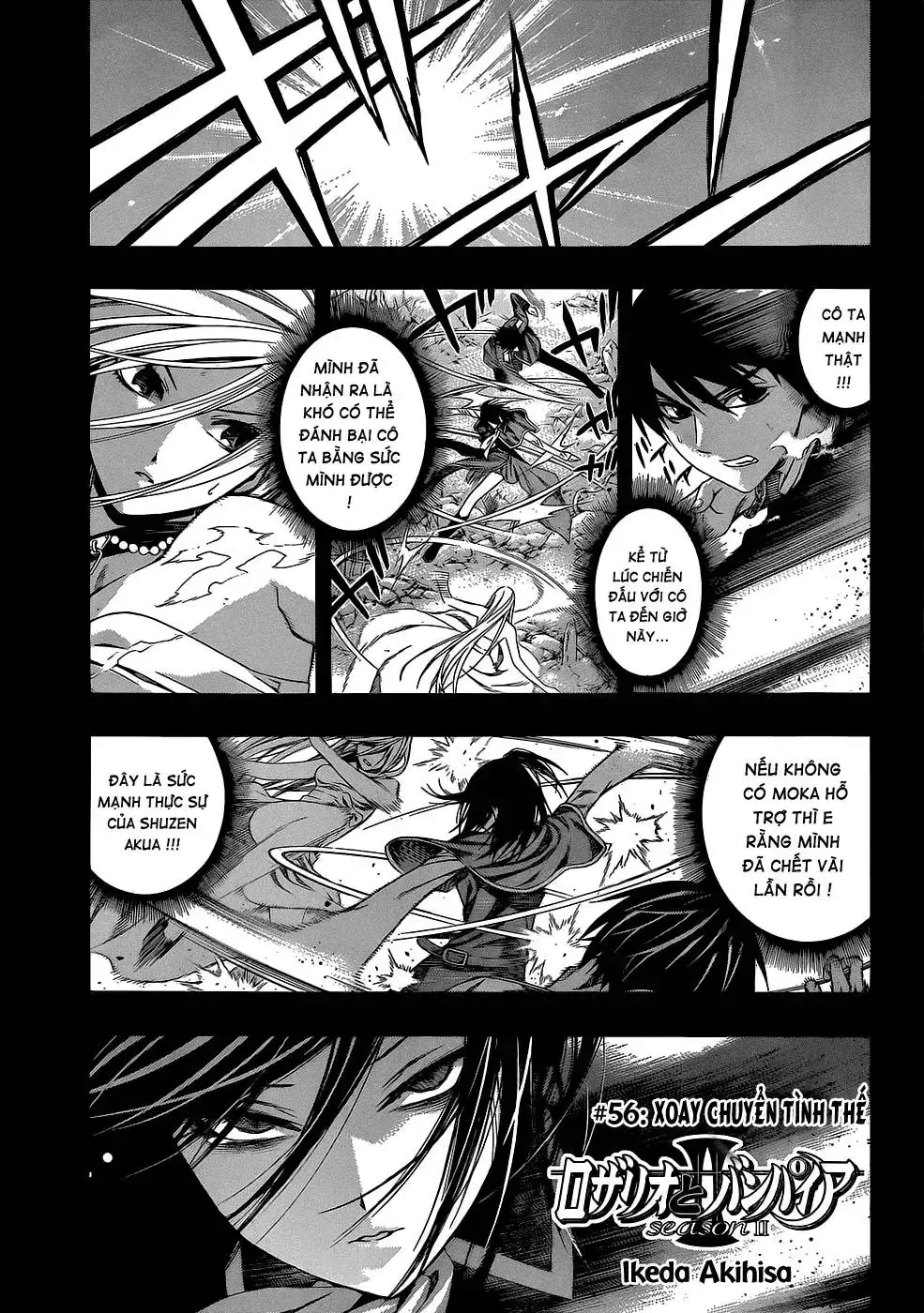Rosario + Vampire Ss2 Chapter 56 - Trang 5
