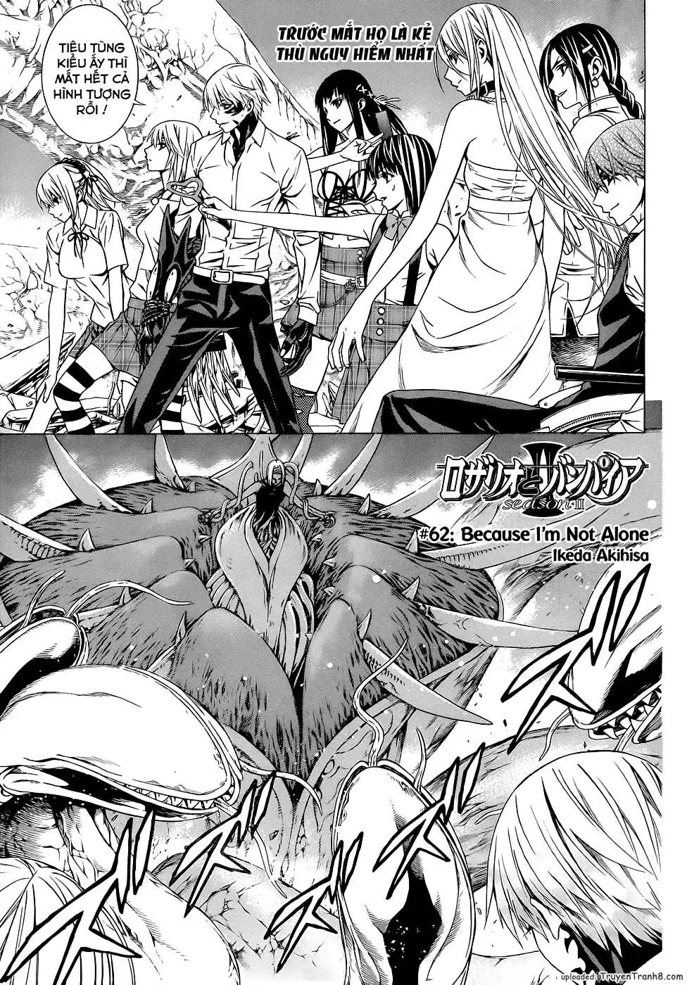 Rosario + Vampire Ss2 Chapter 63 - Trang 7