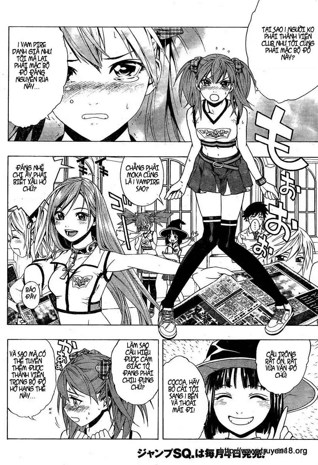 Rosario + Vampire Ss2 Chapter 7 - Trang 12