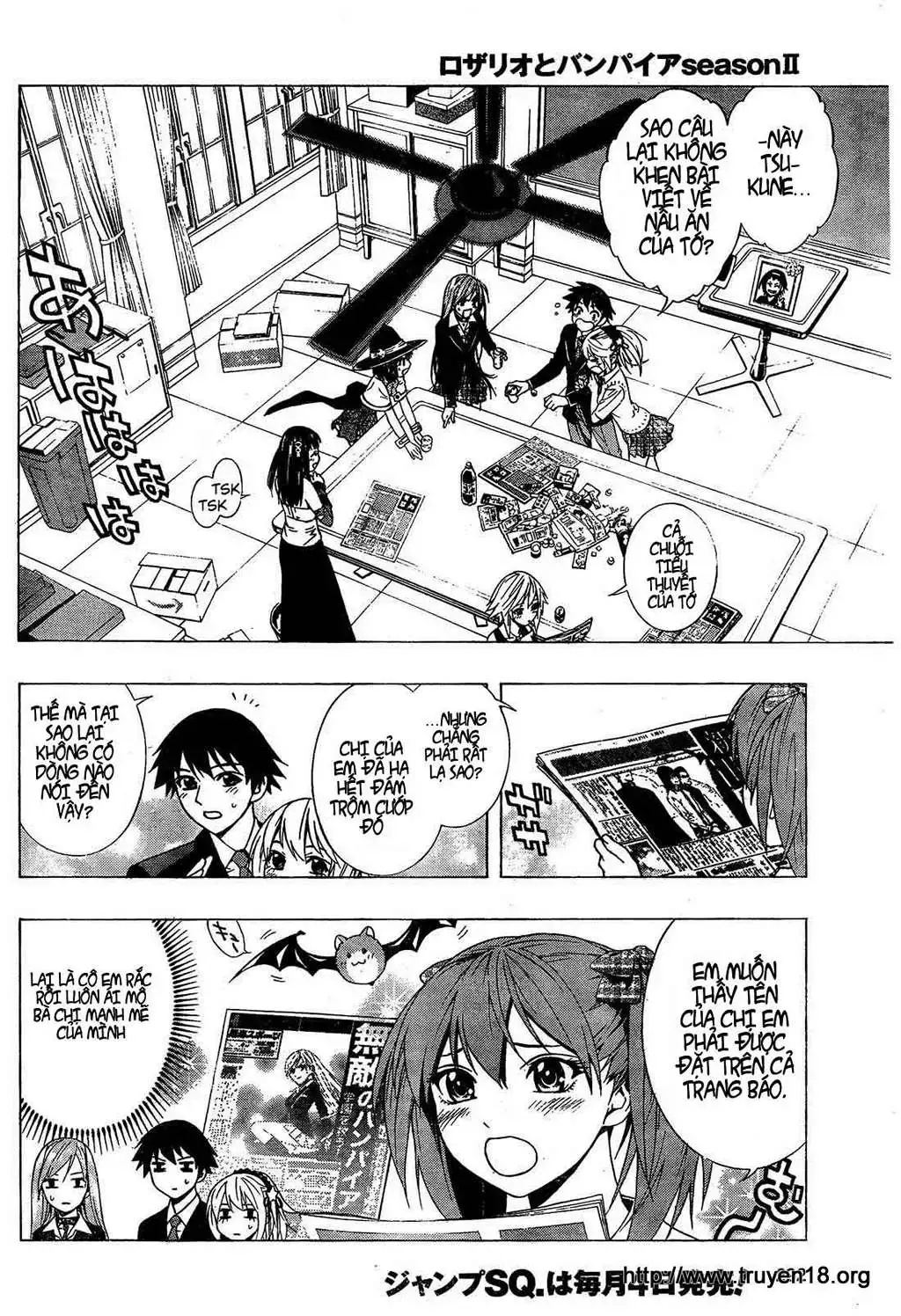 Rosario + Vampire Ss2 Chapter 7 - Trang 6