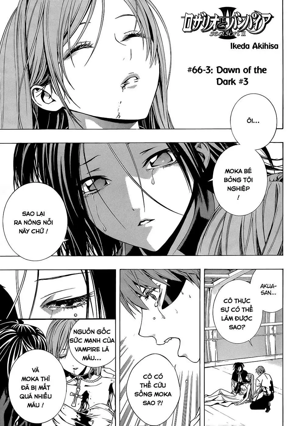 Rosario + Vampire Ss2 Chapter 70 - Trang 5