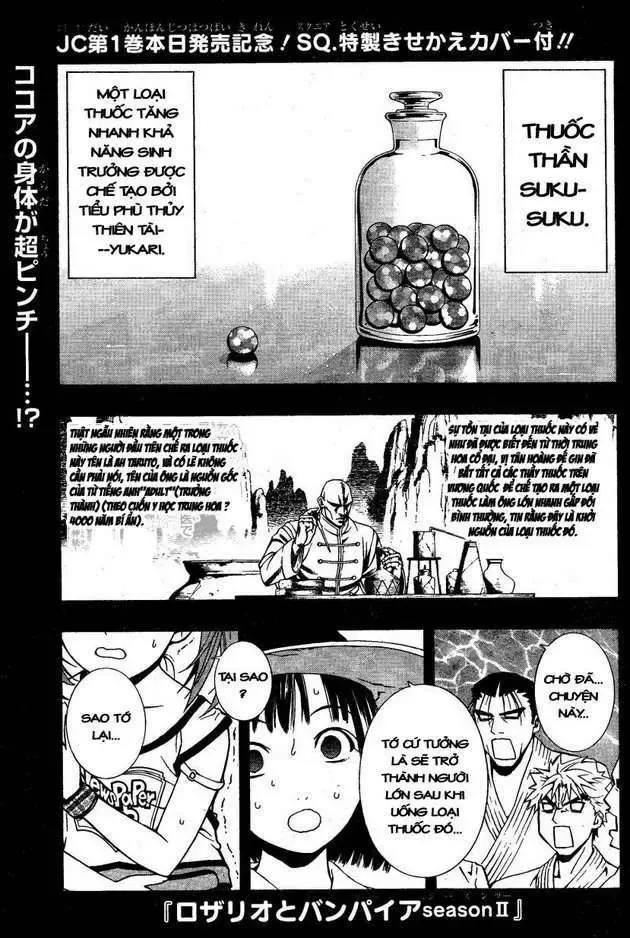Rosario + Vampire Ss2 Chapter 8 - Trang 3