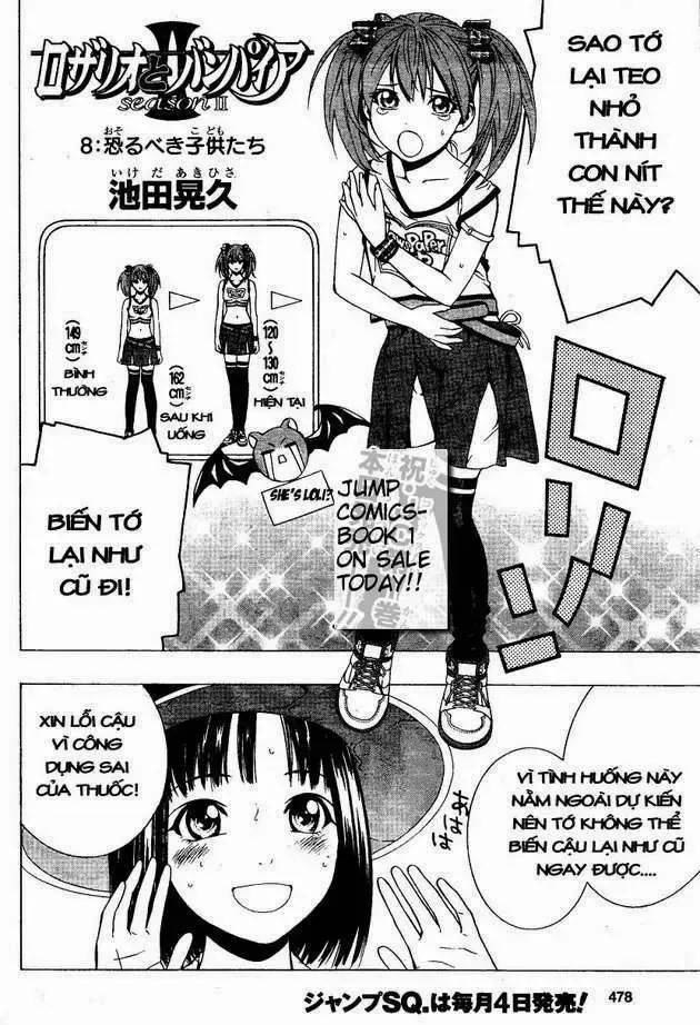 Rosario + Vampire Ss2 Chapter 8 - Trang 4