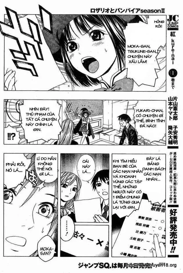 Rosario + Vampire Ss2 Chapter 9 - Trang 23
