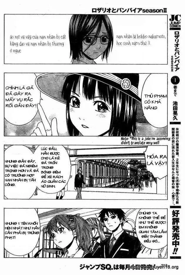 Rosario + Vampire Ss2 Chapter 9 - Trang 9