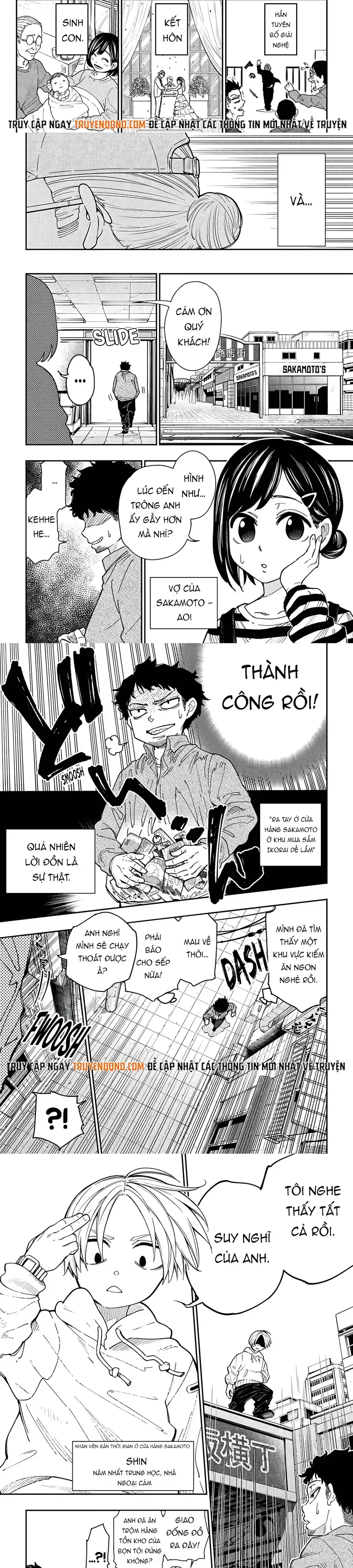 Sakamoto Holidays Chapter 1 - Trang 3