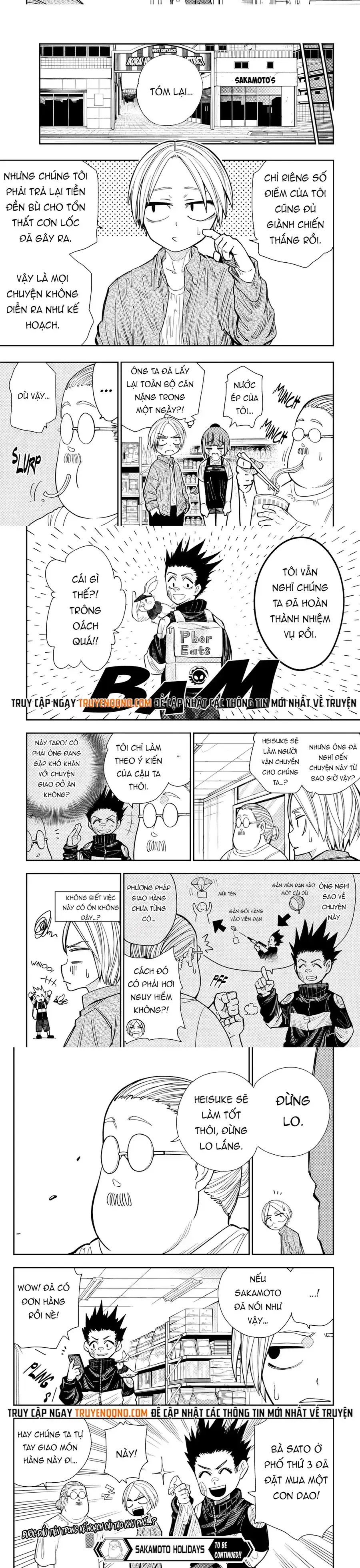 Sakamoto Holidays Chapter 2 - Trang 10