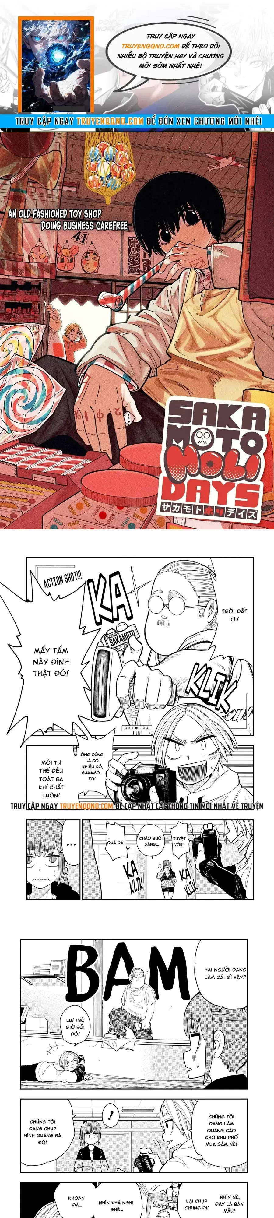Sakamoto Holidays Chapter 3 - Trang 2