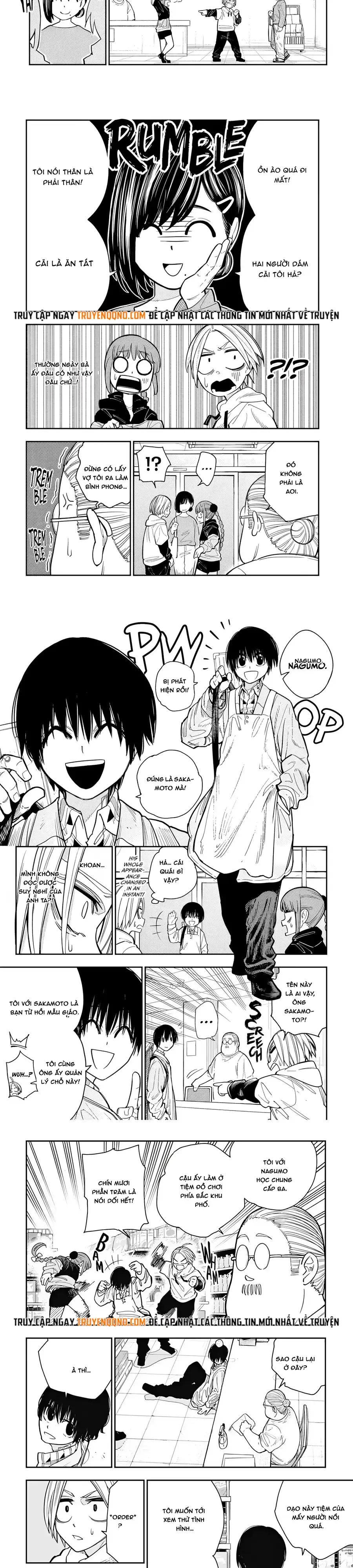 Sakamoto Holidays Chapter 3 - Trang 4