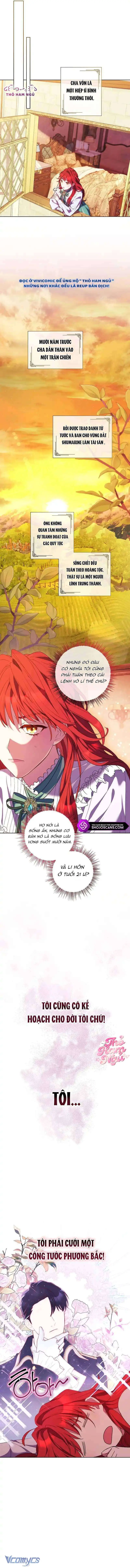 Sao Tôi Có Thể Li Hôn Khi Còn Chưa Kết Hôn Đây, Thưa Bệ Hạ Chapter 1 - Trang 9