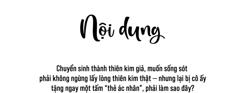Sau Khi Xuyên Không Thành Thiên Kim Giả, Ta Lấy Lòng Thiên Kim Thật Sống Qua Ngày Chapter 0 - Trang 6