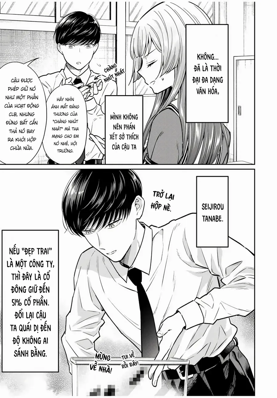 Seibutsu-Bu No Tanabe-Kun Chapter 1 - Trang 13