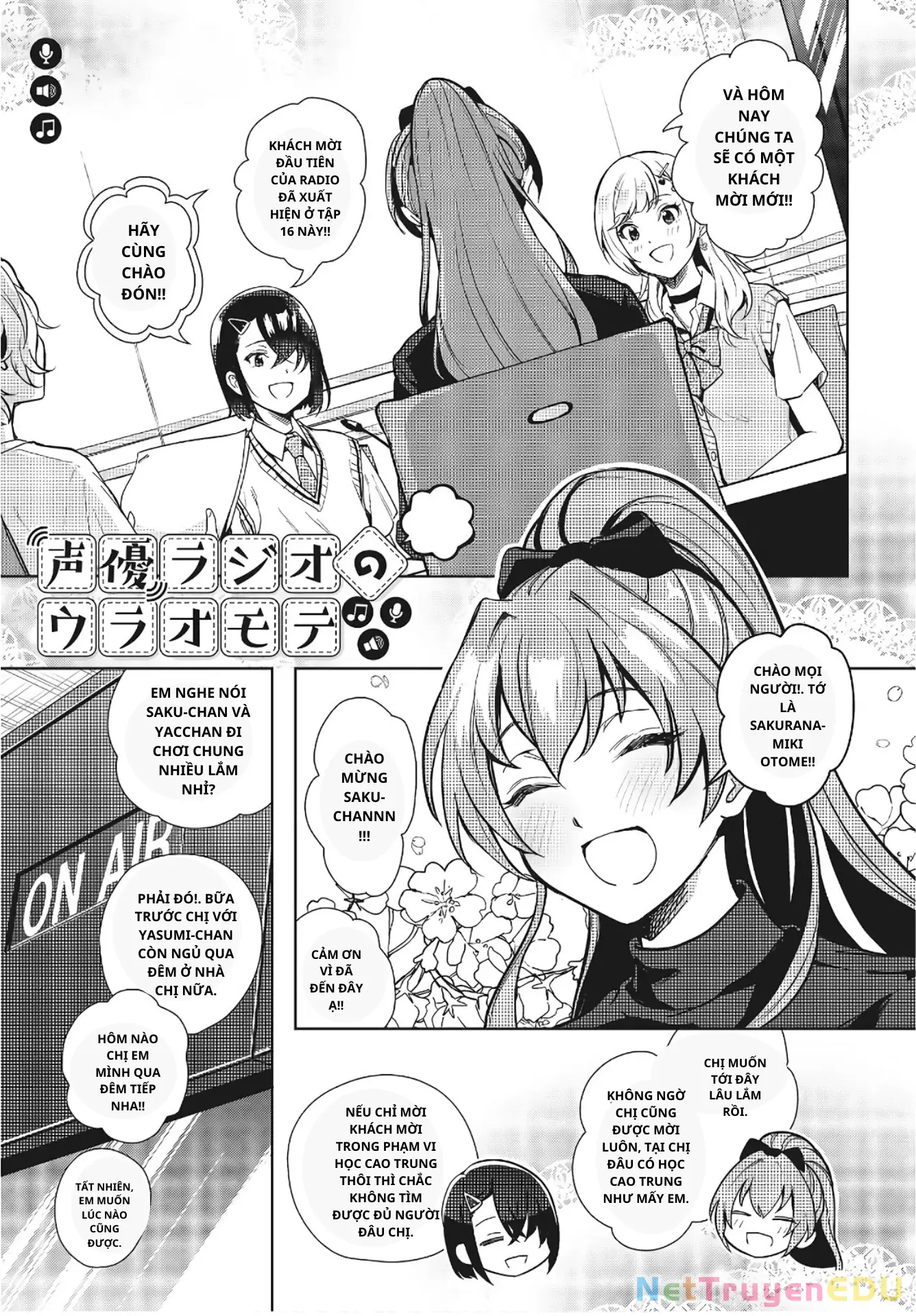 Seiyuu Radio no Ura Omote Chapter 8 - Trang 3