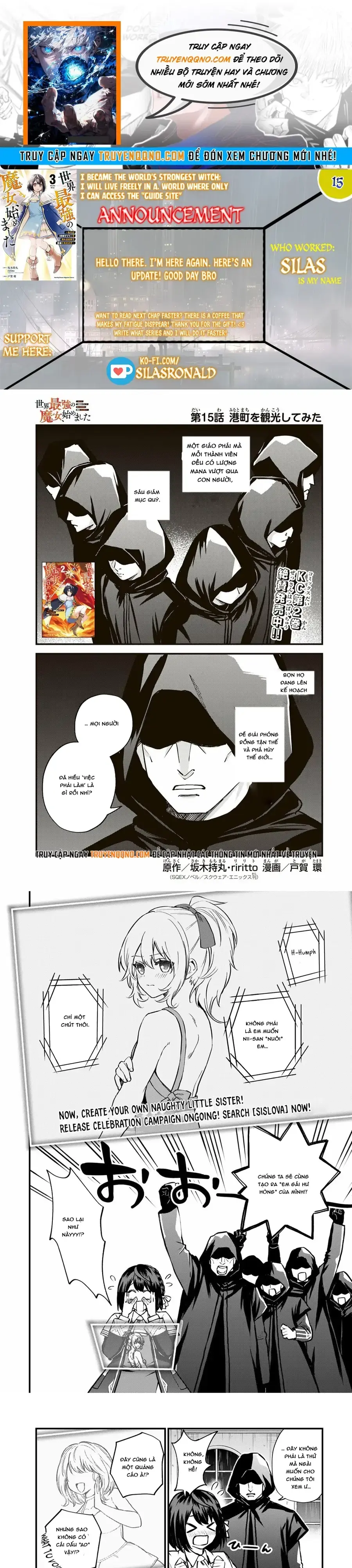 Sekai Saikyou No Majo, Hajimemashita - Watashidake Chapter 15 - Trang 2