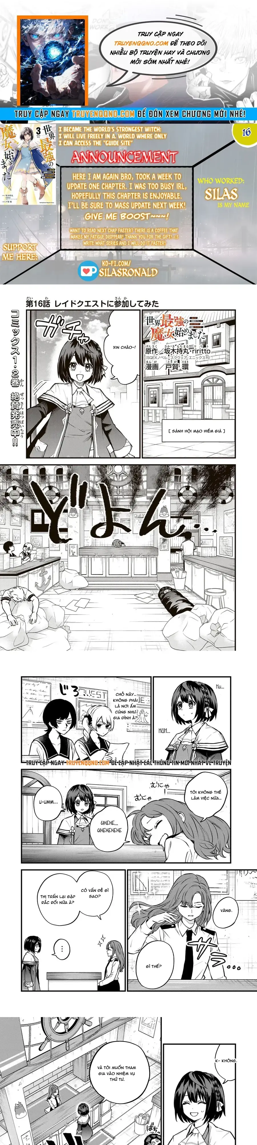 Sekai Saikyou No Majo, Hajimemashita - Watashidake Chapter 16 - Trang 2