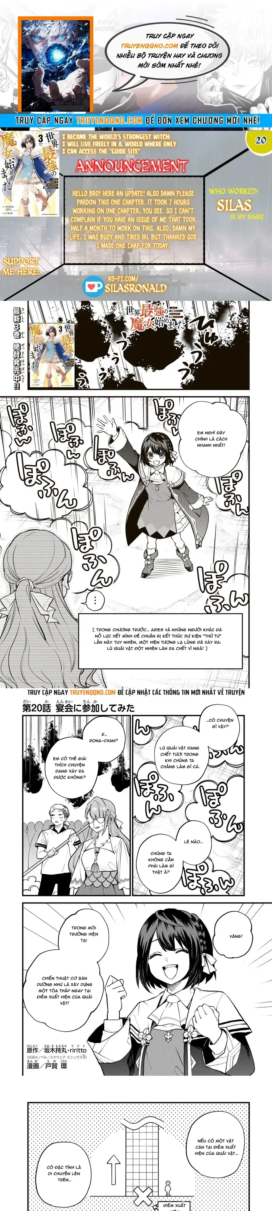 Sekai Saikyou No Majo, Hajimemashita - Watashidake Chapter 20 - Trang 2