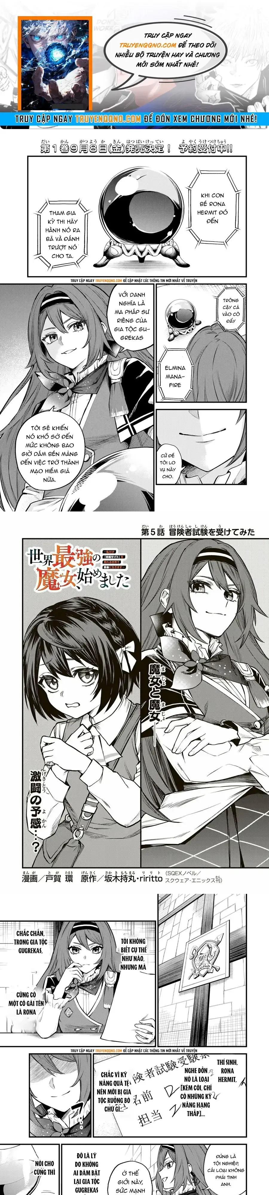 Sekai Saikyou No Majo, Hajimemashita - Watashidake Chapter 5 - Trang 2