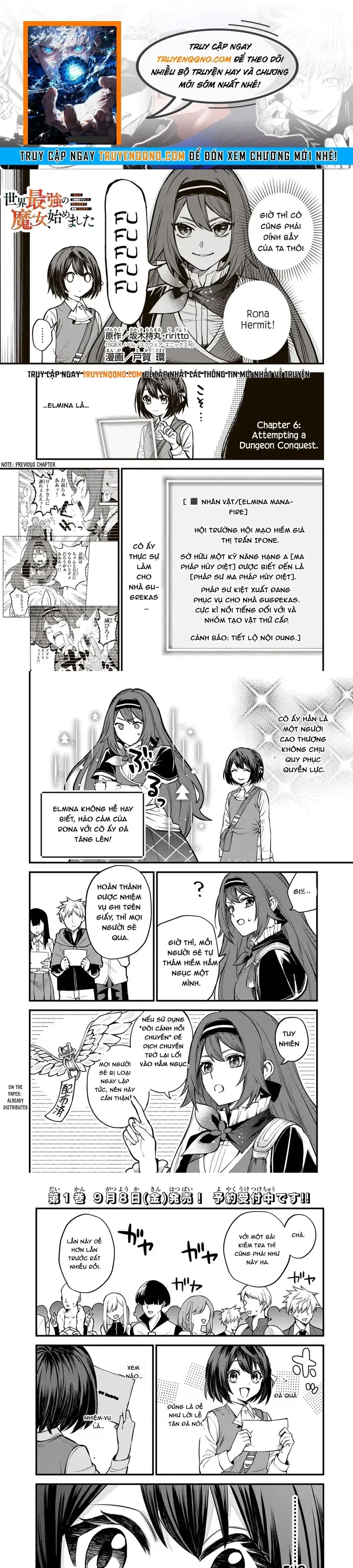 Sekai Saikyou No Majo, Hajimemashita - Watashidake Chapter 6 - Trang 2