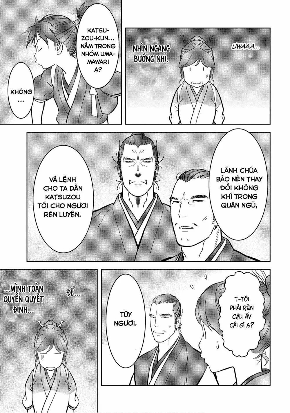 Sengoku Komachi Kurou Tan Chapter 17 - Trang 13