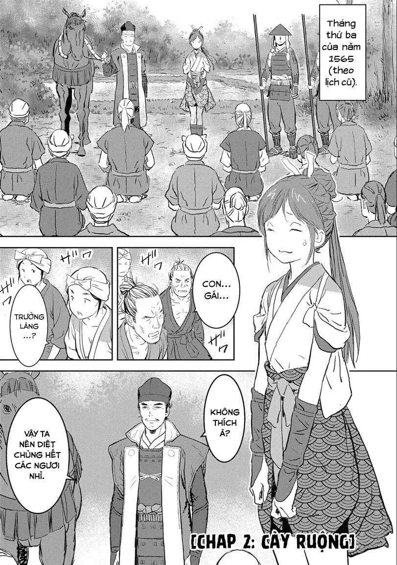 Sengoku Komachi Kurou Tan Chapter 2 - Trang 4