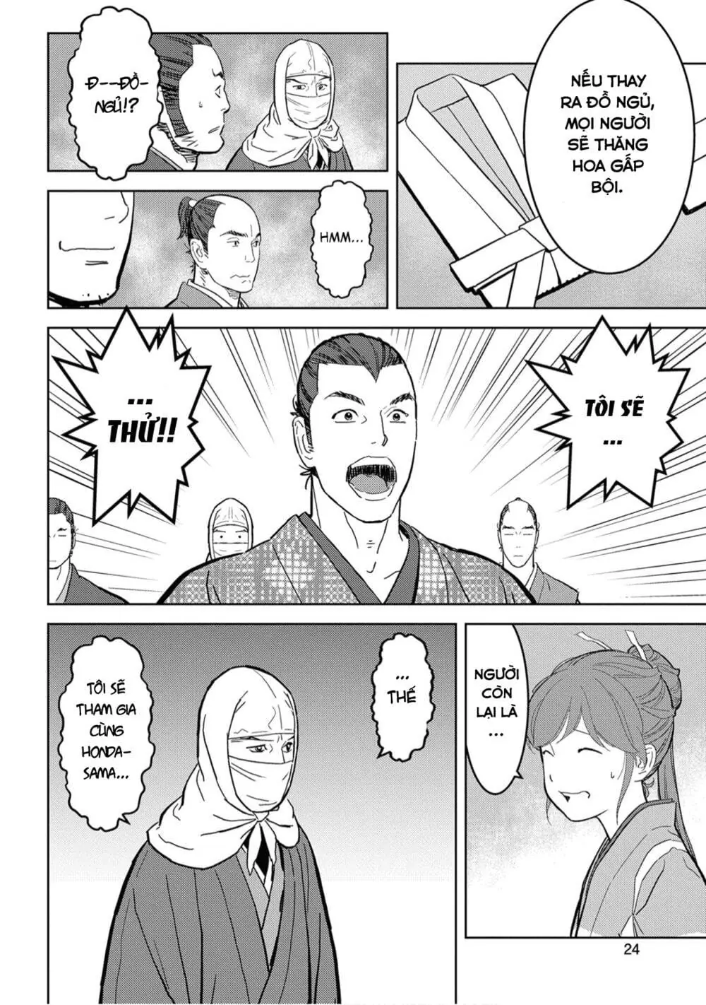 Sengoku Komachi Kurou Tan Chapter 21 - Trang 29