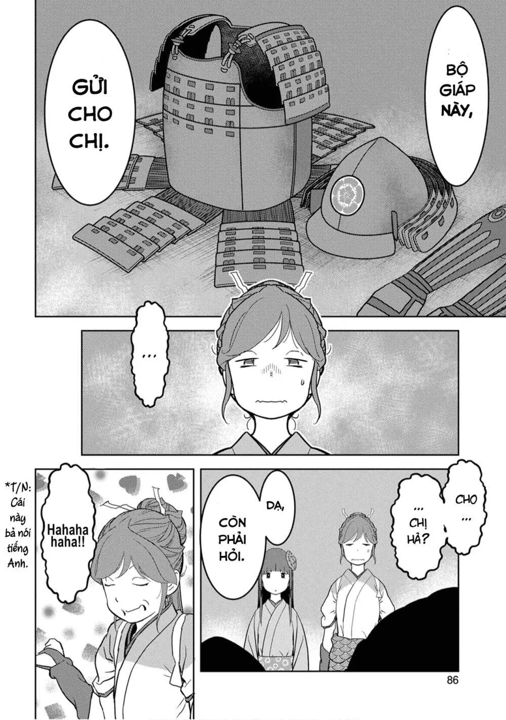 Sengoku Komachi Kurou Tan Chapter 23 - Trang 14