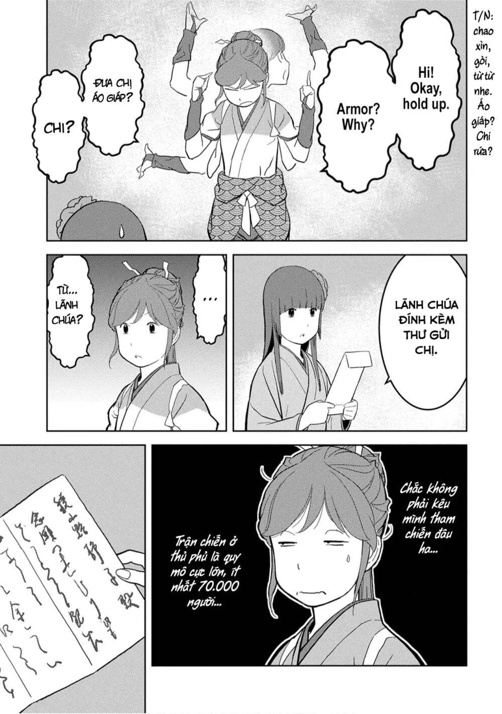 Sengoku Komachi Kurou Tan Chapter 23 - Trang 15