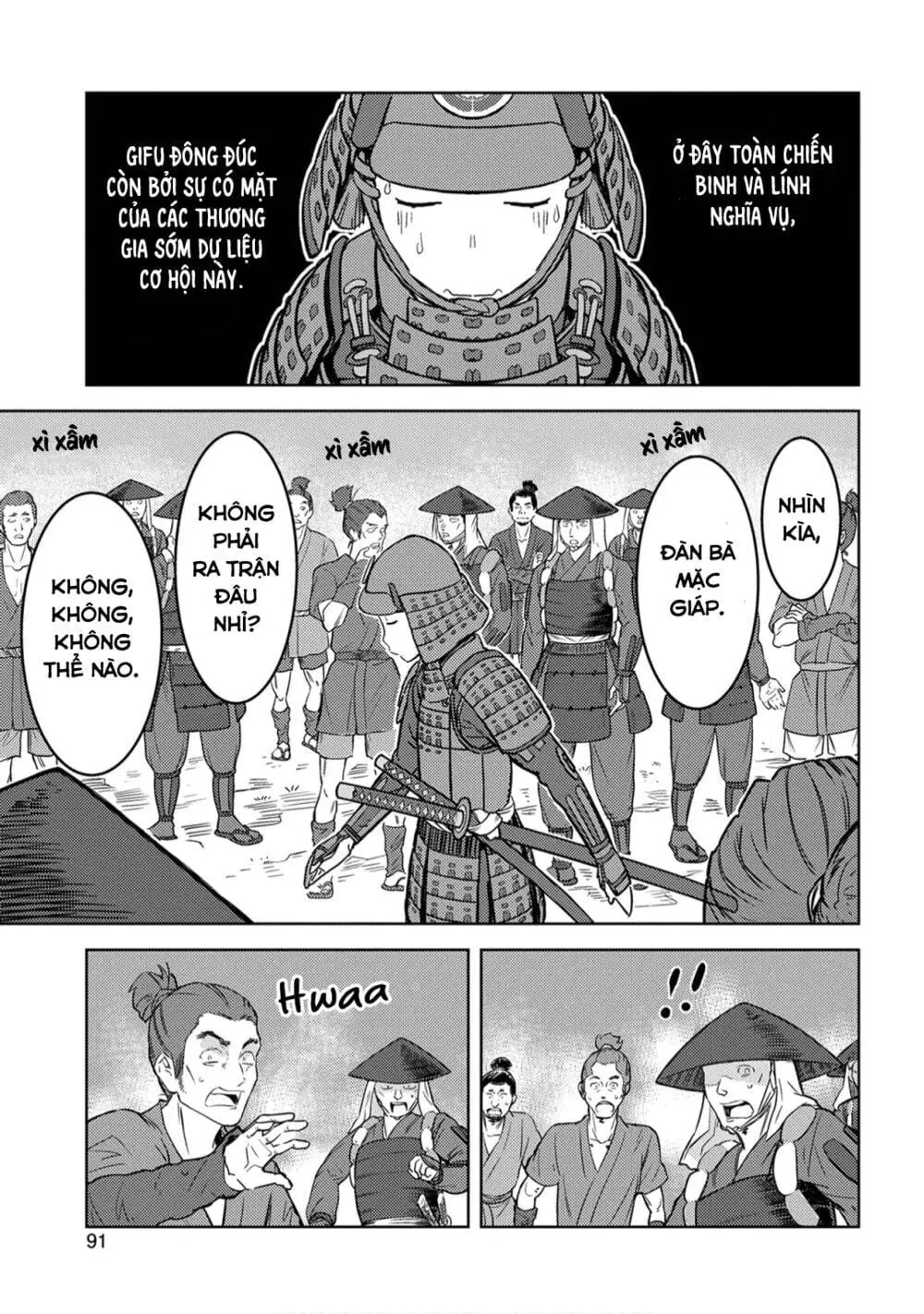 Sengoku Komachi Kurou Tan Chapter 23 - Trang 19