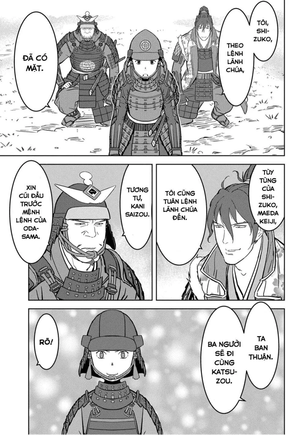 Sengoku Komachi Kurou Tan Chapter 23 - Trang 21
