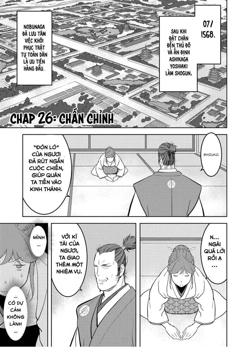 Sengoku Komachi Kurou Tan Chapter 26 - Trang 10