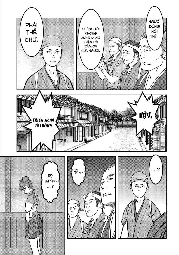 Sengoku Komachi Kurou Tan Chapter 36 - Trang 32