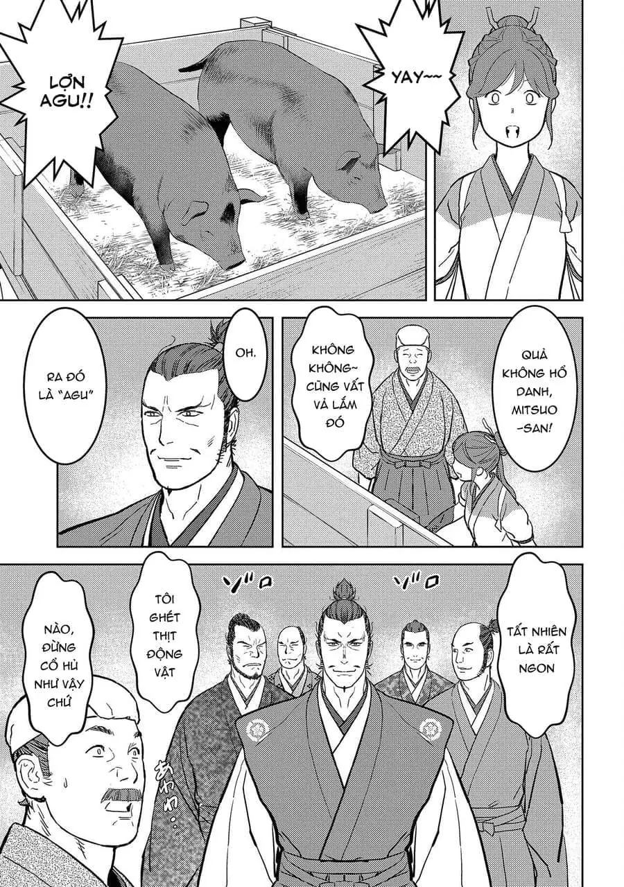 Sengoku Komachi Kurou Tan Chapter 37 - Trang 16