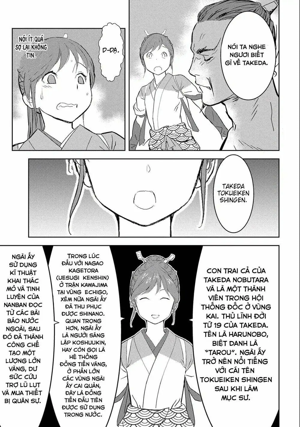 Sengoku Komachi Kurou Tan Chapter 4 - Trang 28