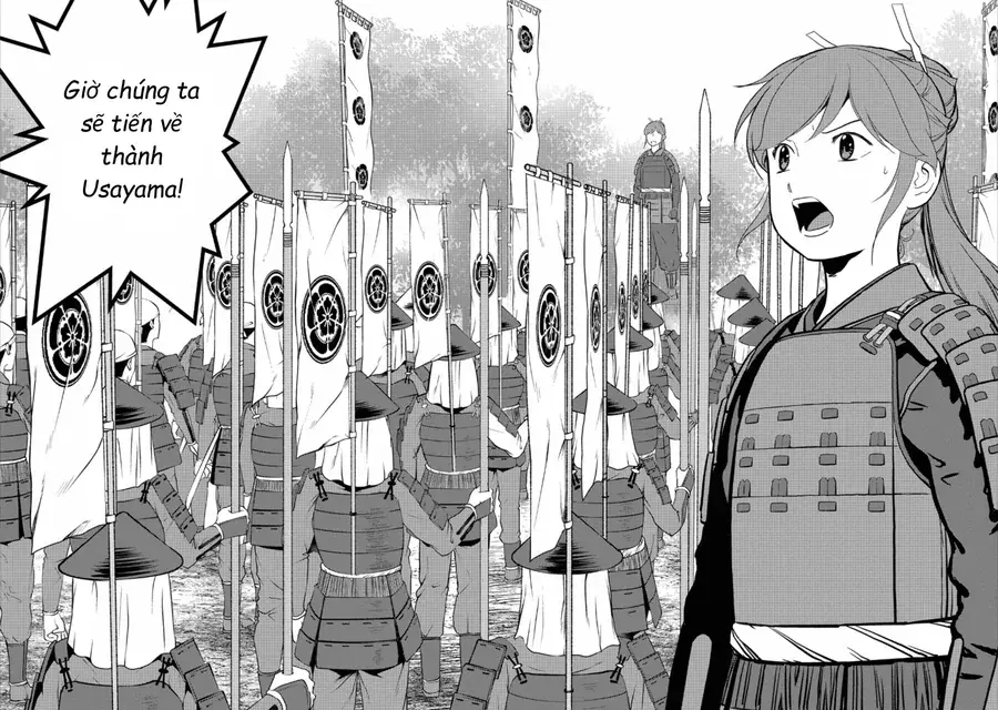 Sengoku Komachi Kurou Tan Chapter 47 - Trang 22