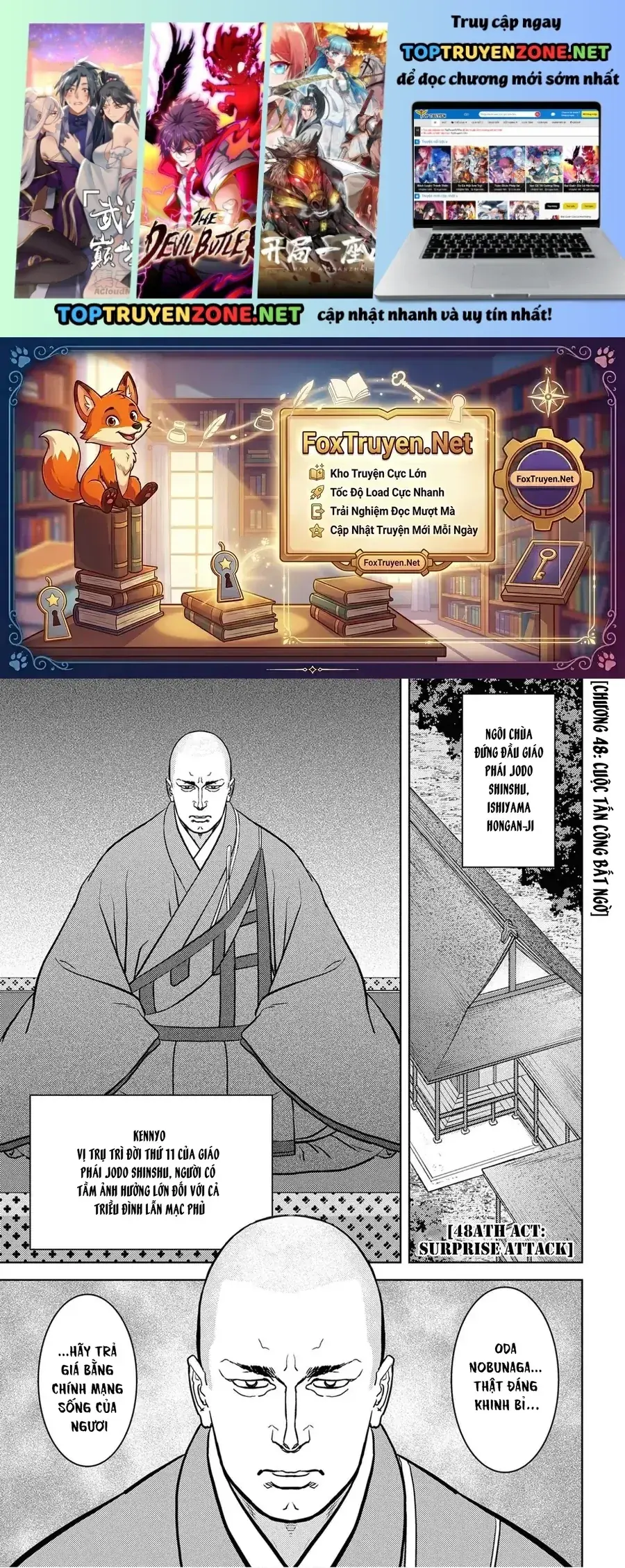 Sengoku Komachi Kurou Tan Chapter 48 - Trang 4