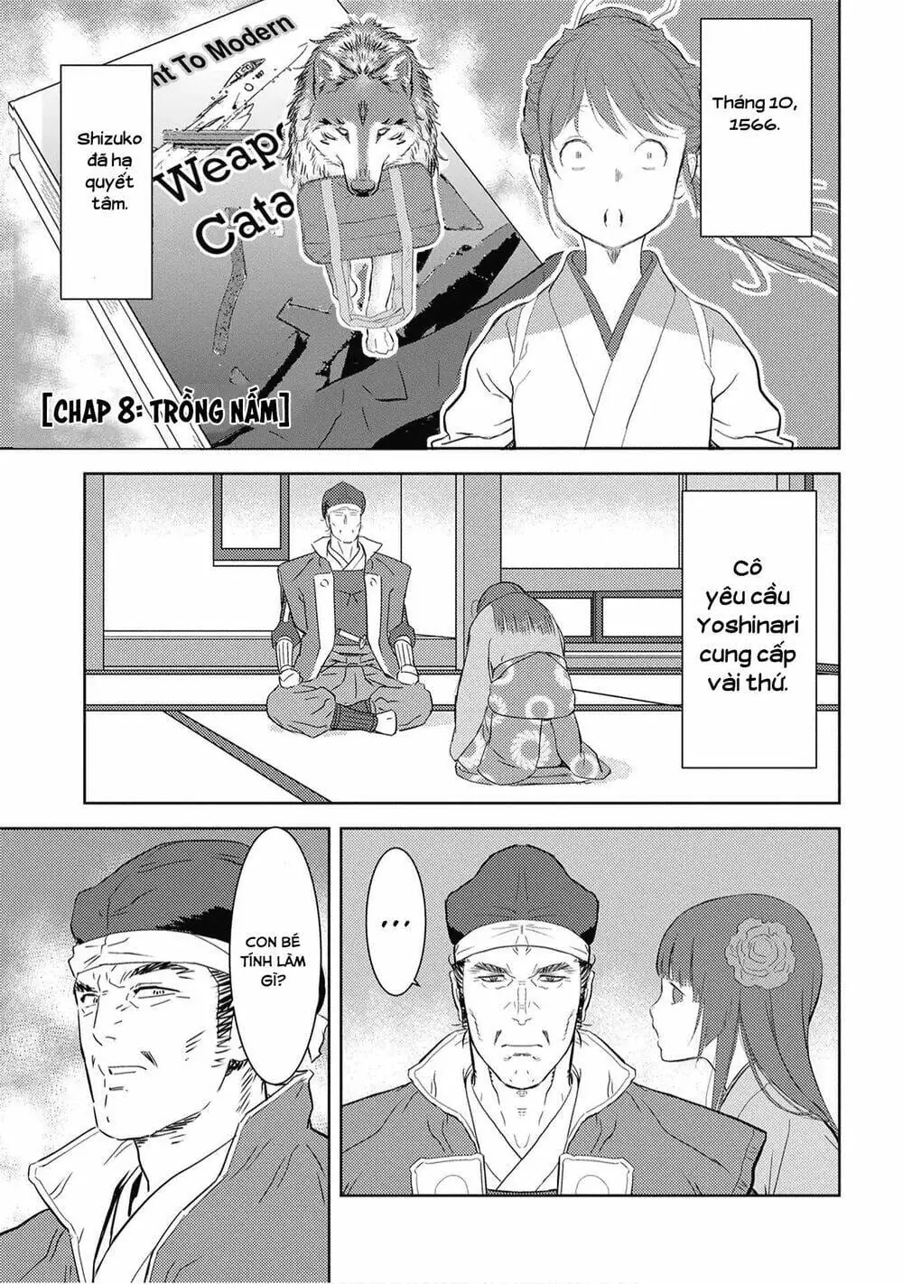 Sengoku Komachi Kurou Tan Chapter 8 - Trang 4