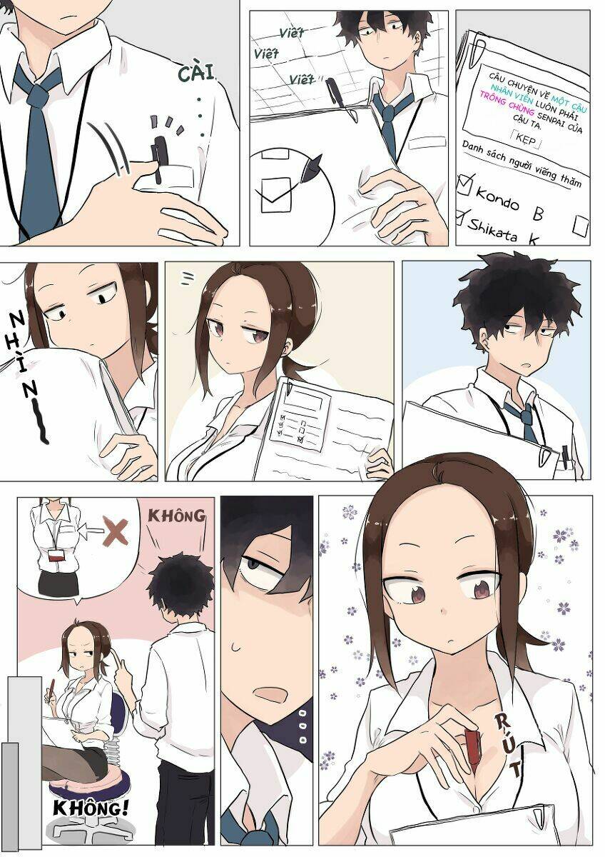 Senpai Kara Me Ga Hanasenai To Aru Kaishain No Nichijou Chapter 3 - Trang 3