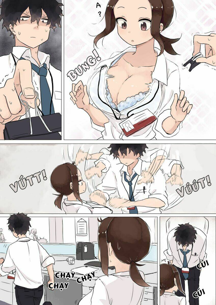 Senpai Kara Me Ga Hanasenai To Aru Kaishain No Nichijou Chapter 3 - Trang 5