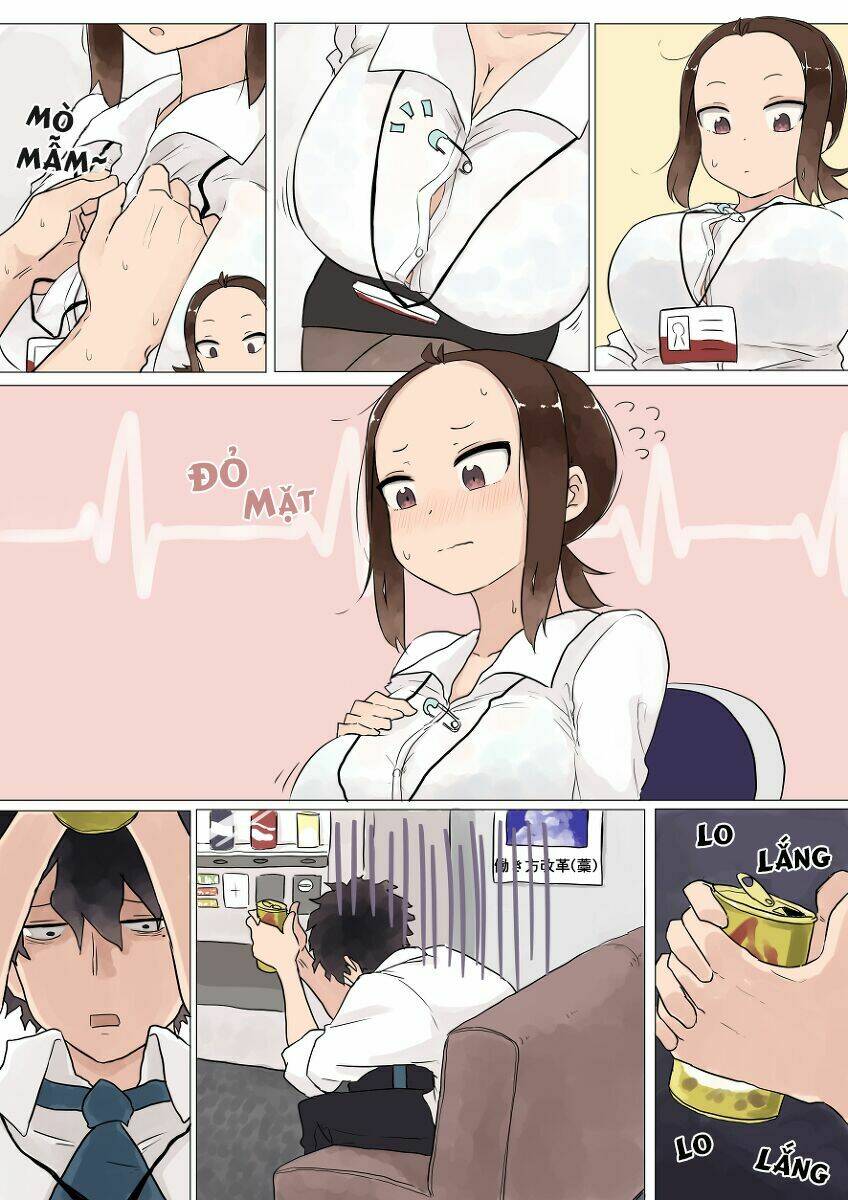 Senpai Kara Me Ga Hanasenai To Aru Kaishain No Nichijou Chapter 3 - Trang 6