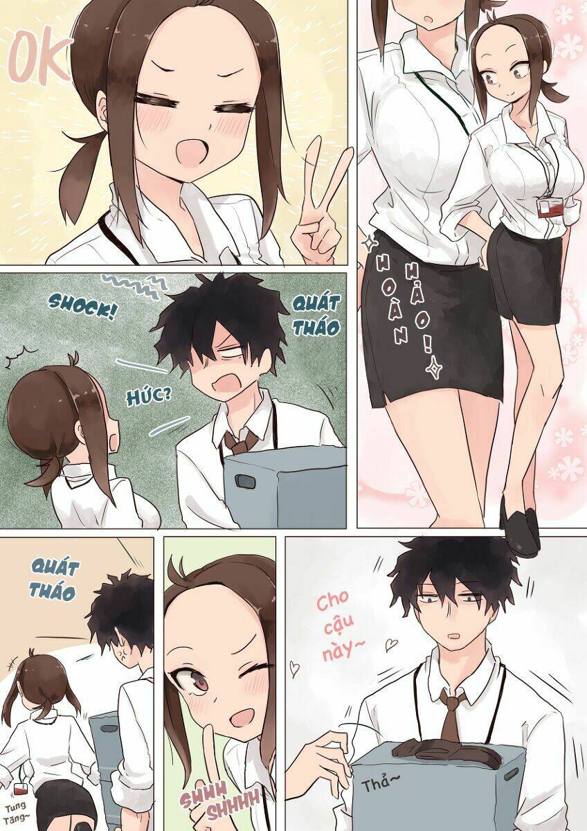 Senpai Kara Me Ga Hanasenai To Aru Kaishain No Nichijou Chapter 4 - Trang 6