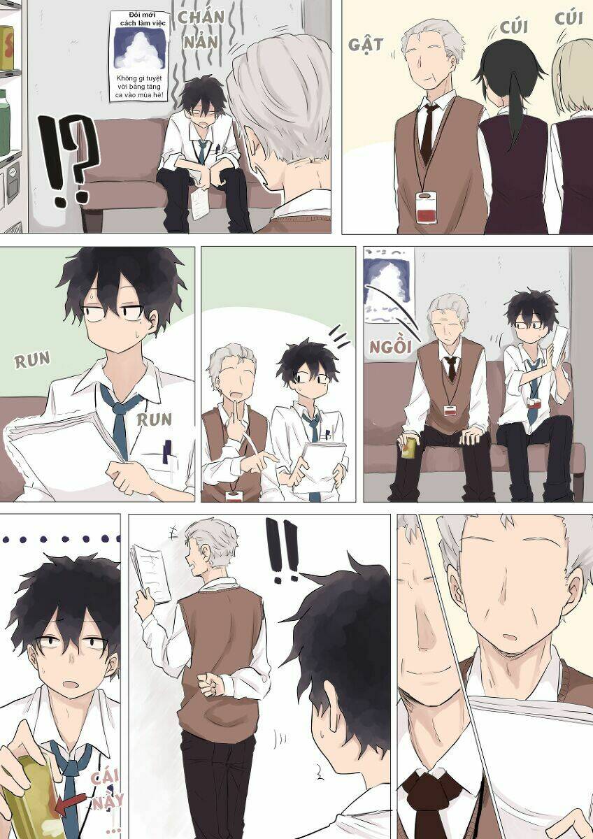 Senpai Kara Me Ga Hanasenai To Aru Kaishain No Nichijou Chapter 5 - Trang 5