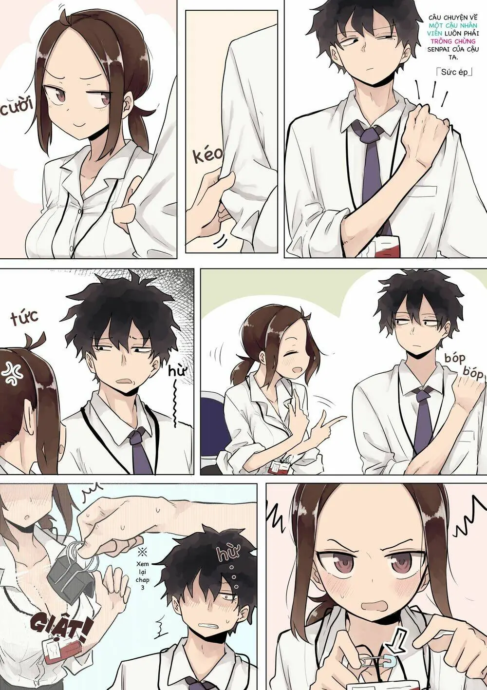 Senpai Kara Me Ga Hanasenai To Aru Kaishain No Nichijou Chapter 6 - Trang 3